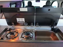 Ford Transit Custom Nugget 320 L1 Titanium Aufstelldach FWD in dunkelblau - metallic
