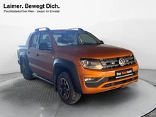 VW Amarok Canyon V6 TDI 4x4 permanent in honey orange metallic