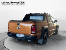 VW Amarok Canyon V6 TDI 4x4 permanent in honey orange metallic