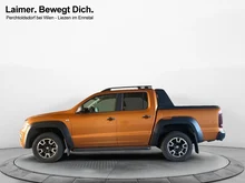 VW Amarok Canyon V6 TDI 4x4 permanent in honey orange metallic