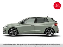 Škoda Fabia Monte Carlo TSI DSG in Timiano-Grün