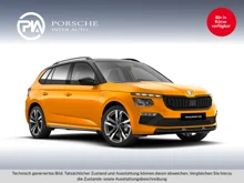 Škoda Kamiq Monte Carlo TSI DSG in Phoenix-Orange Metallic
