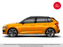 Škoda Kamiq Monte Carlo TSI DSG in Phoenix-Orange Metallic