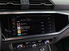 Audi Q3 40 TDI quattro advanced exterieur in NAVARRABLAU METALLIC