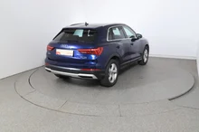 Audi Q3 40 TDI quattro advanced exterieur in NAVARRABLAU METALLIC