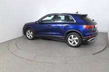 Audi Q3 40 TDI quattro advanced exterieur in NAVARRABLAU METALLIC