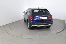 Audi Q3 40 TDI quattro advanced exterieur in NAVARRABLAU METALLIC