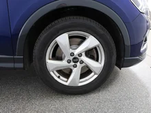 Audi Q3 40 TDI quattro advanced exterieur in NAVARRABLAU METALLIC