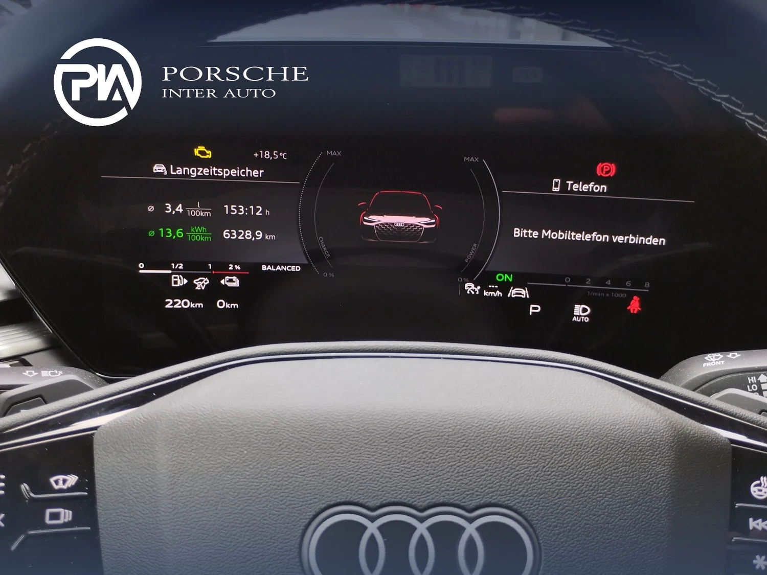 Bild eines Audi A6 Avant e-hybrid quattro 220 kW