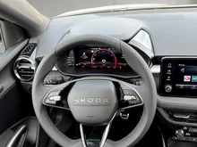Škoda Fabia Monte Carlo TSI in Moon-Weiß Metallic