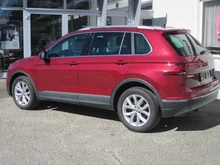 VW Tiguan Highline TDI SCR 4MOTION DSG in Ruby Red Metallic