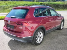 VW Tiguan Highline TDI SCR 4MOTION DSG in Ruby Red Metallic