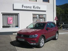 VW Tiguan Highline TDI SCR 4MOTION DSG in Ruby Red Metallic