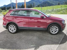 VW Tiguan Highline TDI SCR 4MOTION DSG in Ruby Red Metallic