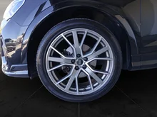 Audi Q3 Sportback 35 TFSI admired in Mythosschwarz Metallic