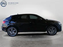 Audi Q3 Sportback 35 TFSI admired in Mythosschwarz Metallic