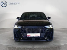 Audi Q3 Sportback 35 TFSI admired in Mythosschwarz Metallic