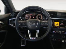 Audi Q3 Sportback 35 TFSI admired in Mythosschwarz Metallic