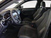 Audi Q3 Sportback 35 TFSI admired in Mythosschwarz Metallic
