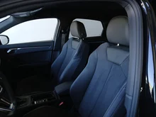 Audi Q3 Sportback 35 TFSI admired in Mythosschwarz Metallic
