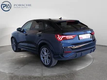 Audi Q3 Sportback 35 TFSI admired in Mythosschwarz Metallic