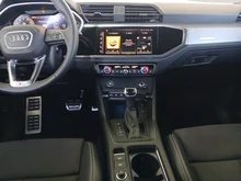 Audi Q3 Sportback 35 TFSI admired in Mythosschwarz Metallic