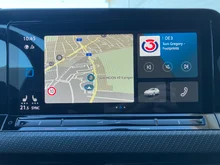 VW Golf R-Line TDI DSG in Deep Black Perl.