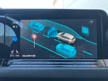 VW Golf R-Line TDI DSG in Deep Black Perl.