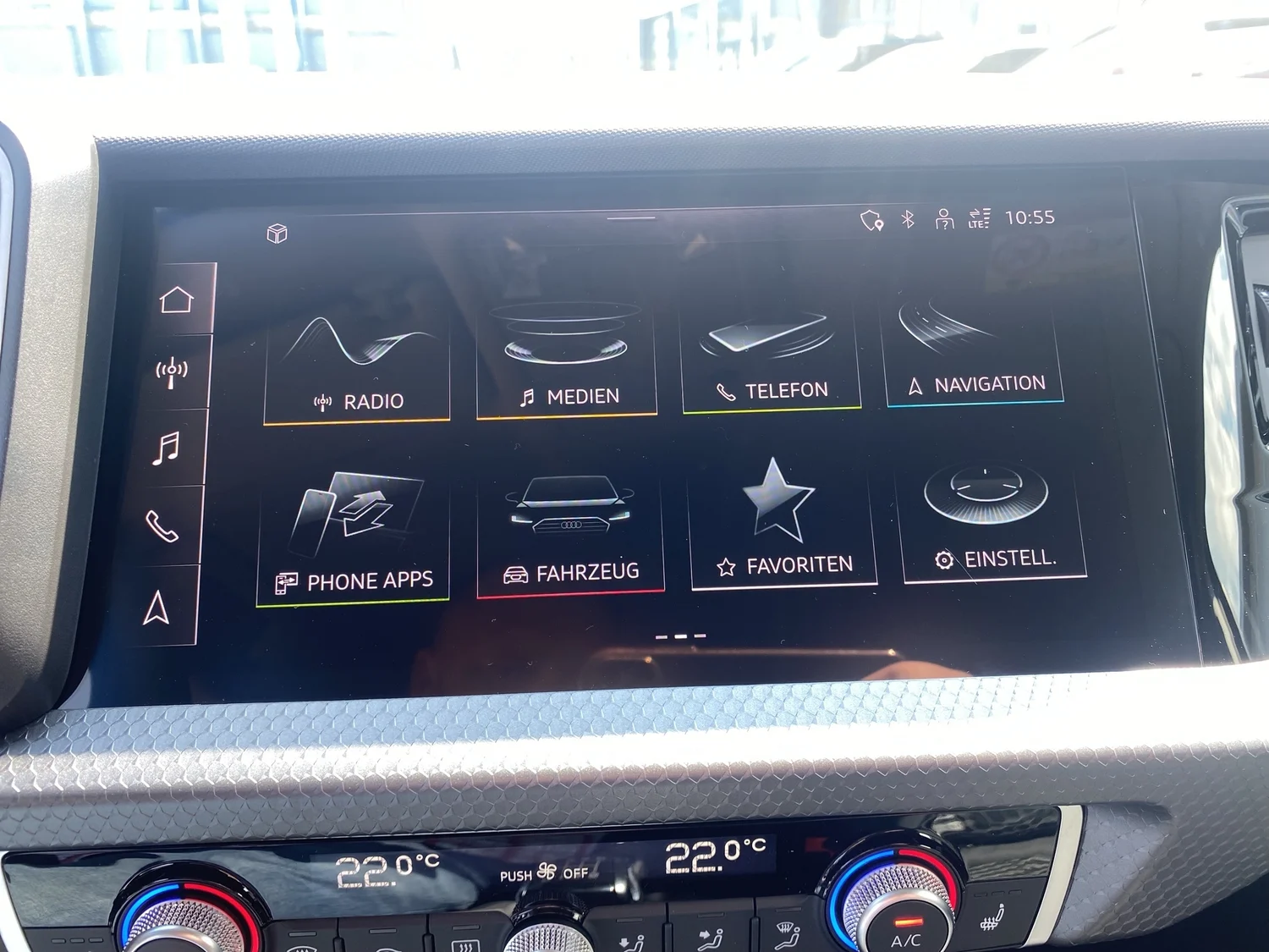 Bild eines Audi A1 Sportback 30 TFSI intense