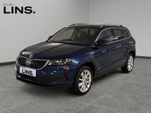 Škoda Karoq Ambition Limited TSI DSG in dunkelblau - metallic