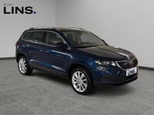 Škoda Karoq Ambition Limited TSI DSG in dunkelblau - metallic
