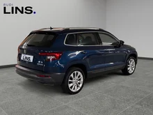 Škoda Karoq Ambition Limited TSI DSG in dunkelblau - metallic