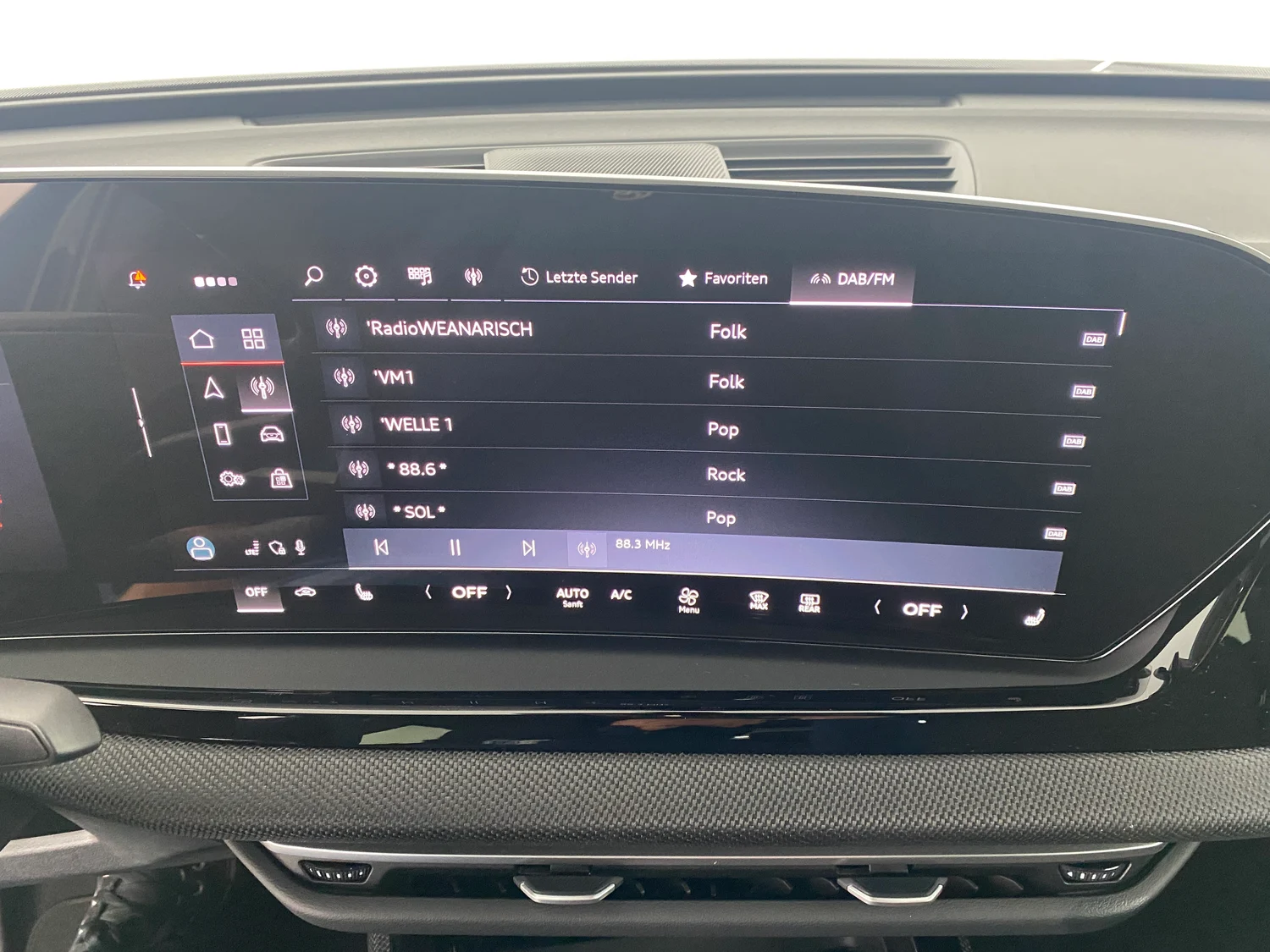Bild eines Audi A5 Limousine TFSI