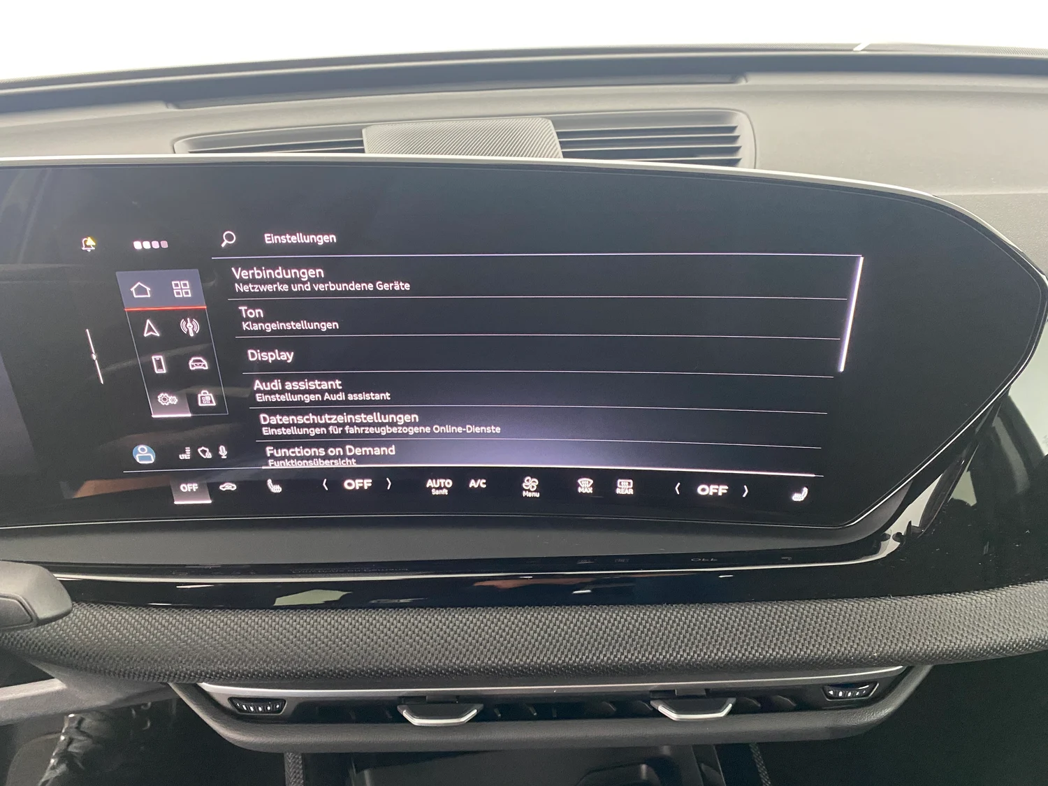Bild eines Audi A5 Limousine TFSI