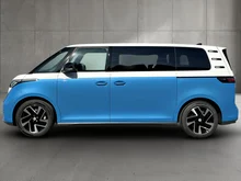 VW ID Buzz ID. Buzz Pro LR 4MOTION 250 kW in Candy Weiß / Medium Blue