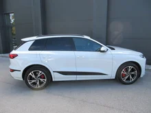 Audi Q6 e-tron quattro in Gletscherweiß Metallic