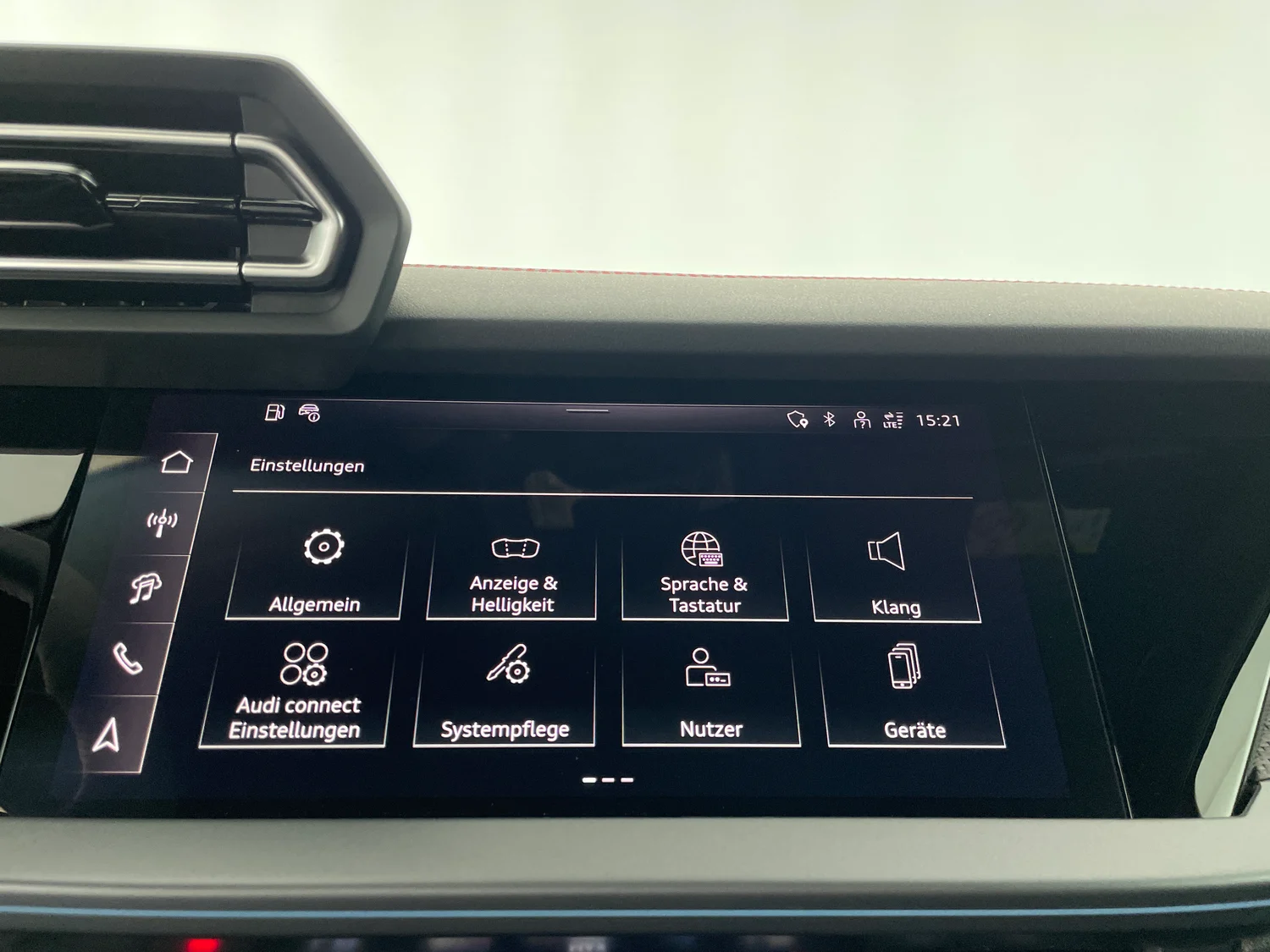 Bild eines Audi A3 Limousine 35 TFSI S line