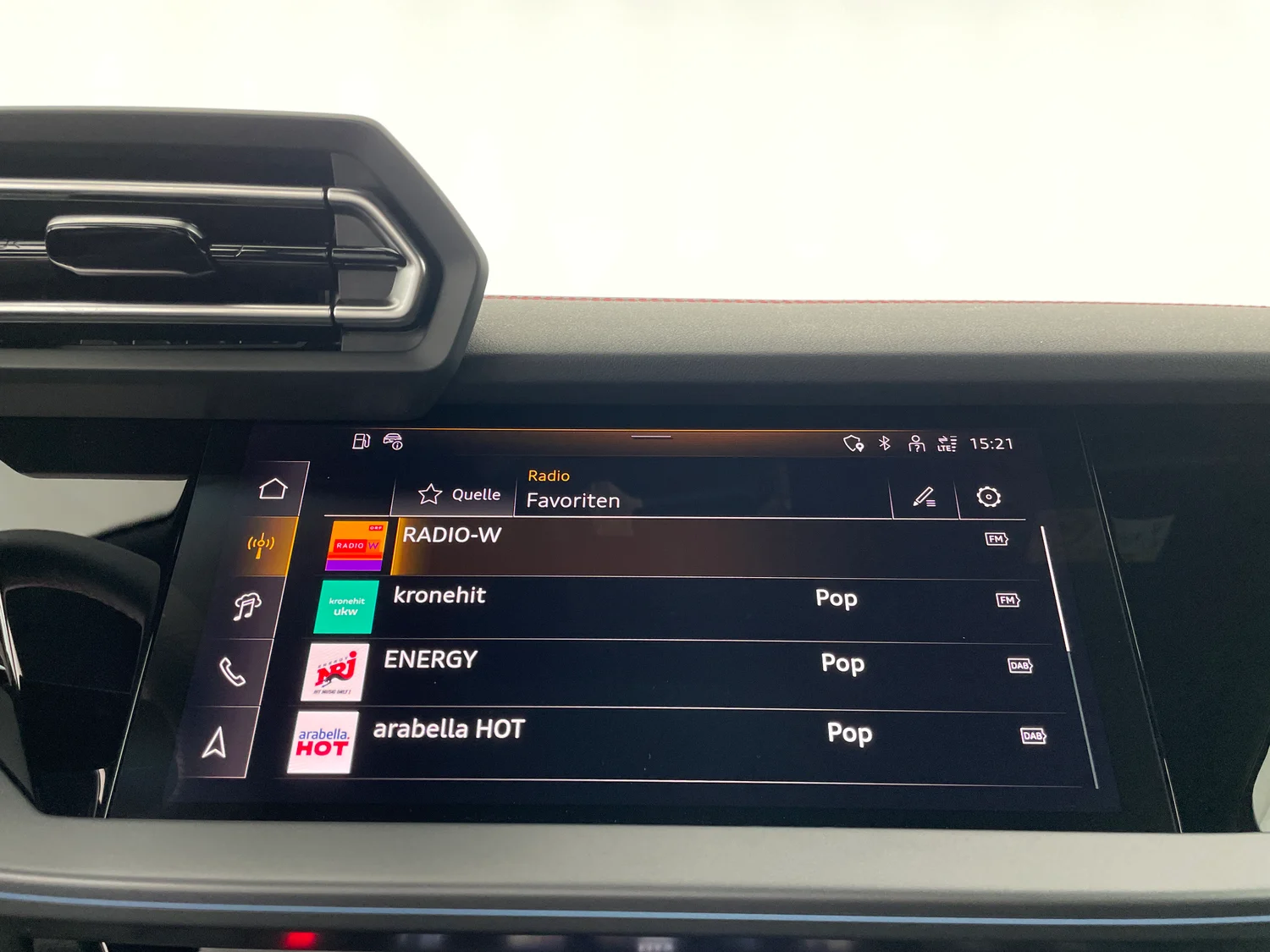 Bild eines Audi A3 Limousine 35 TFSI S line