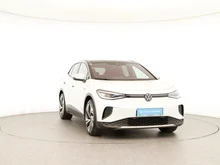 VW ID.4 Pro Performance 150 kW Max in Gletscherweiß Metallic Dach Schwarz