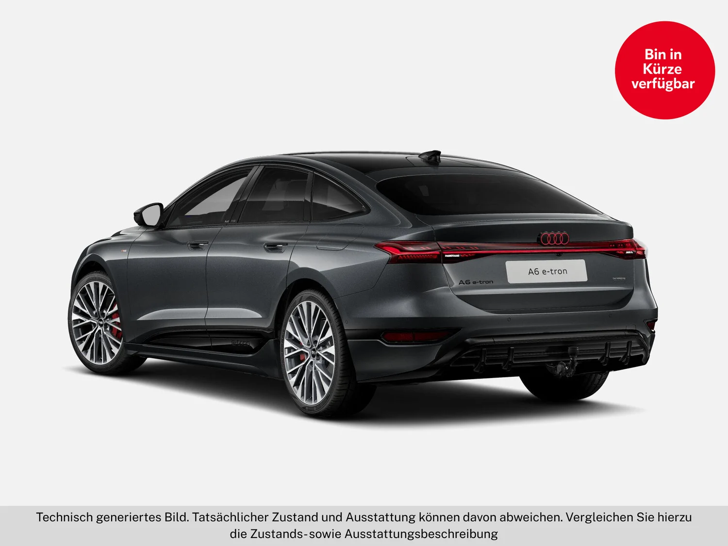 Bild eines Audi A6 Sportback e-tron quattro