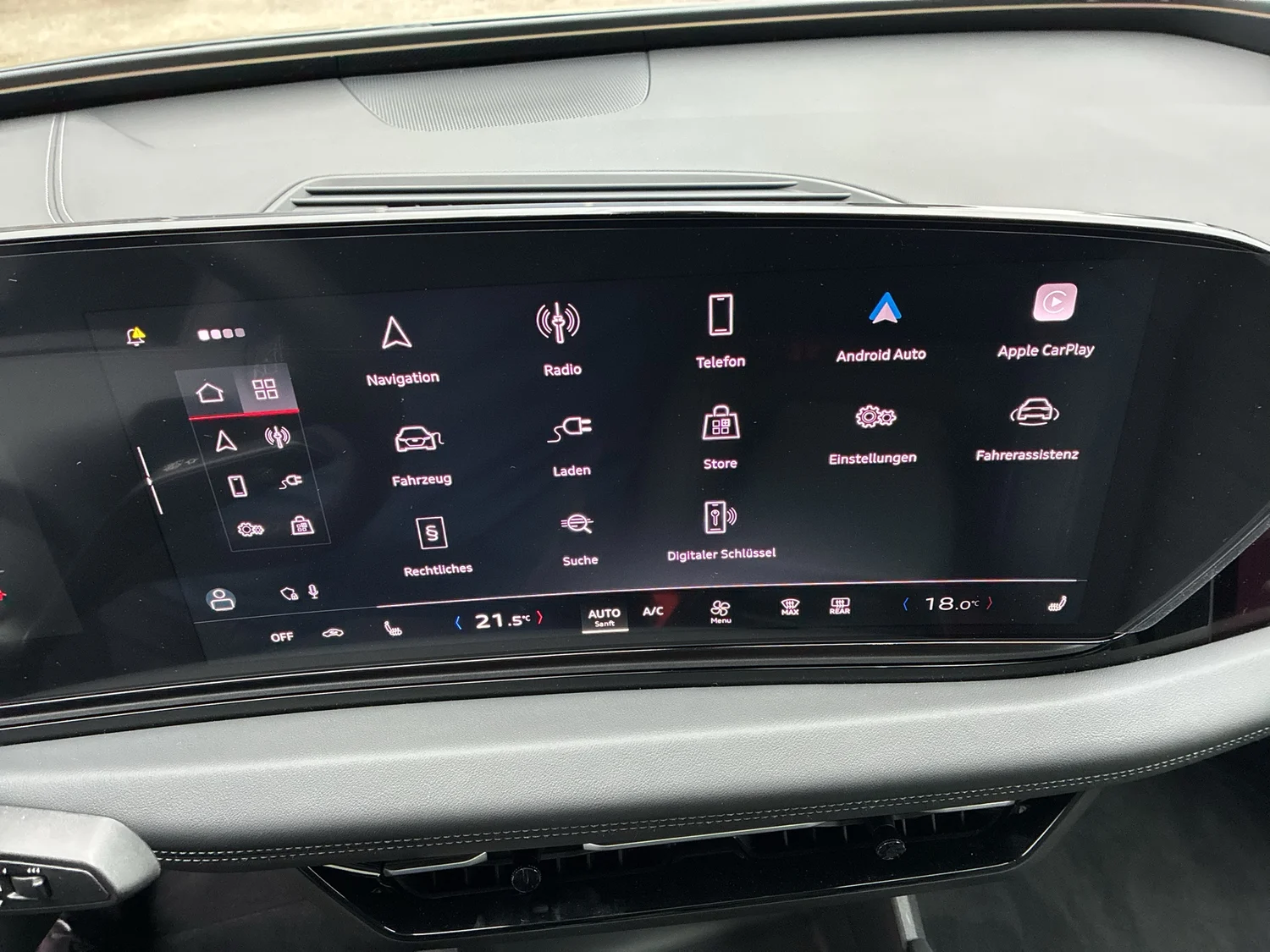 Bild eines Audi A6 Sportback e-tron quattro