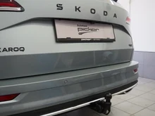 Škoda Karoq 4x4 Sportline TDI DSG in Smokey Diamond-Silber Metallic