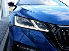 Škoda Octavia Combi RS TDI DSG in RACE-BLAU METALLIC