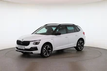 Škoda Kamiq Monte Carlo TSI DSG in Moon-Weiß Metallic