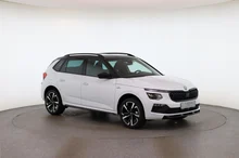 Škoda Kamiq Monte Carlo TSI DSG in Moon-Weiß Metallic