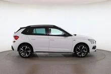 Škoda Kamiq Monte Carlo TSI DSG in Moon-Weiß Metallic