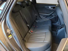 Audi A4 Limousine 45 TFSI quattro S line in daytonagrau perleff.