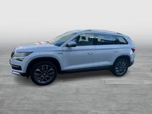 Škoda Kodiaq 4x4 SCOUT TDI DSG in Moon-Weiß Metallic