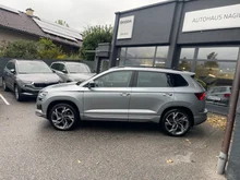 Škoda Karoq 4x4 Sportline TDI DSG in Smokey Diamond-Silber Metallic