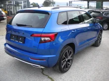 Škoda Karoq 4x4 SPORTLINE TDI DSG in Race-Blau Metallic